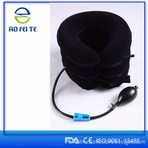 Air inflated medical cervical neck collars FOR pain relief, cervical traction